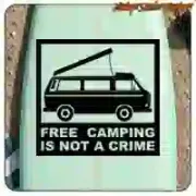 Autocollant FREECAMPING T3 Westfalia