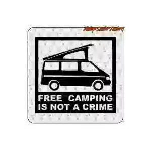 FREECAMPING TRANSIT Camper Sticker