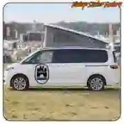 Autocollant WOLFSBURG pour VW T3 | Vintage Sticker Factory