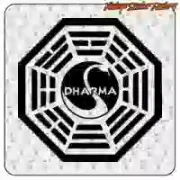 Pegatina DHARMA en varios tamaños