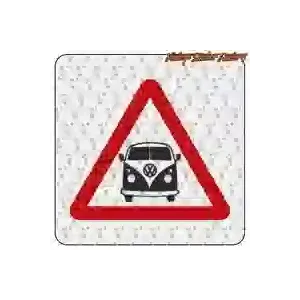 Autocollant Precaución T1 pour van aménagé