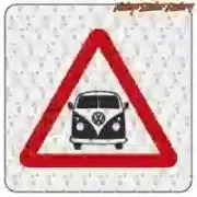Precaución T1 Sticker for Camper Van