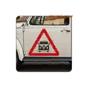 Pegatina Precaución T1 para furgoneta camper