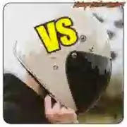 Multicolour VS skateboard sticker