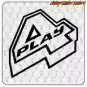 FOUR PLAY Surf-Aufkleber | Konturvinyl