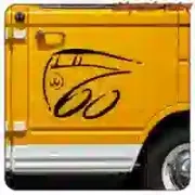 60 TRANSPORT ANNIVERSARY STICKER. BUY VINYL STICKERS.