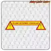 AUTOCOLLANT VÉHICULE EN MOUVEMENT LENT. ACHETEZ DES AUTOCOLLANTS EN VINYLE.