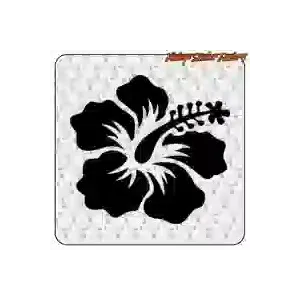 Pegatina Flor de Vinilo de Corte