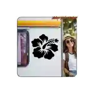 Pegatina Flor de Vinilo de Corte