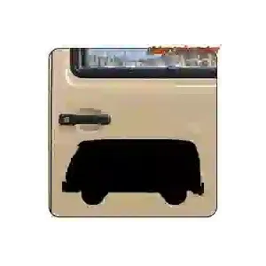 Pegatina T1 para furgoneta camper clásica