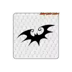 TIM BURTON FLEDERMAUS AUFKLEBER. KAUFEN SIE VINYLAUFKLEBER.