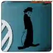 AUTOCOLLANT CHARLOT. ACHETEZ DES AUTOCOLLANTS EN VINYLE.