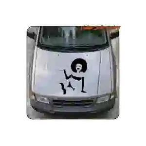 Gestanzter AFRO-Vinylaufkleber