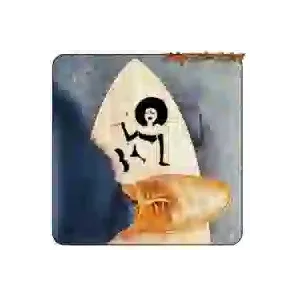 Pegatina AFRO de vinilo de corte