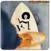 Pegatina AFRO de vinilo de corte