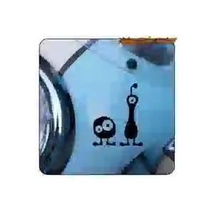 Pegatina de monstruos | Vinilo decorativo