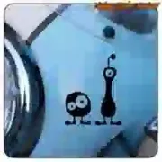 Monster-Aufkleber | Dekorative Folie