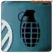 Autocollant GRENADE tattoo Custom Culture