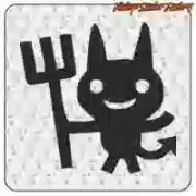 Sticker diable pour personnaliser les objets