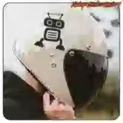Pegatina robot para personalizar | Vintage Sticker Factory