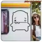 Monster-Pupa-Aufkleber | Vintage Sticker Factory