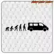 Sticker Évolution Renault Trafic Camper