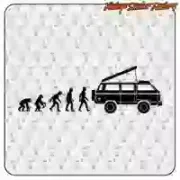 Autocollant Evolution Syncro Westfalia | VW T3 Camper
