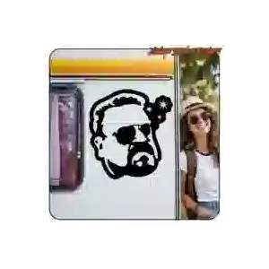LEBOWSKI AUFKLEBER. KAUFEN SIE VINYLAUFKLEBER.