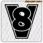 V8 Vinyl Car Sticker