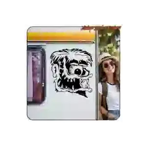 MONSTER STICKER. BUY VINYL STICKERS.