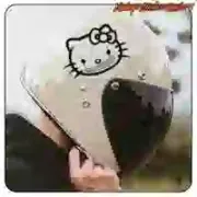 Sticker Kitty Clown | Vintage Sticker Factory
