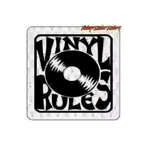 VINYL RULES Aufkleber für Vinyl-Liebhaber