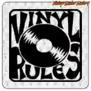 VINYL RULES Aufkleber für Vinyl-Liebhaber