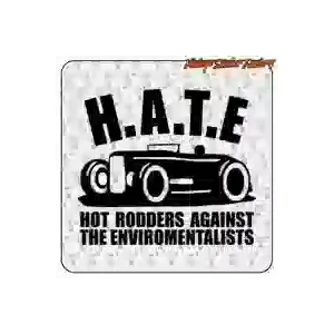 Autocollant HATE en vinyle pour moto | Custom
