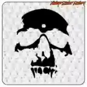 Custom Culture Skull Sticker
