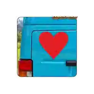 Autocollant As de corazones Custom Culture