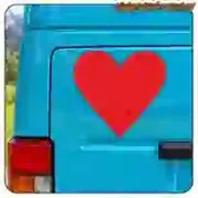 Autocollant As de corazones Custom Culture