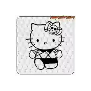 Pegatina pin-up Kitty Old School | Custom Culture
