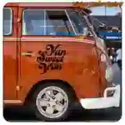 VAN SWEET VAN -2 AUFKLEBER. KAUFEN SIE VINYLAUFKLEBER.