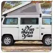 VAN SWEET VAN -2 STICKER. BUY VINYL STICKERS.