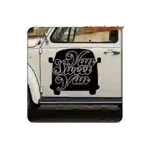 Van Sweet Van Camper-Aufkleber