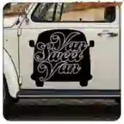 Autocollant Van Sweet Van camper