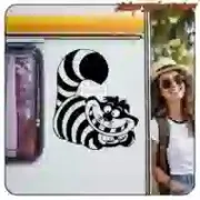 Cheshire Cat Sticker | Decorative Vinyl