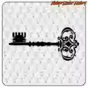 Old School Tattoo Key Sticker