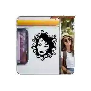 Pegatina pin-up Espejito Mágico Custom