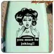 YOU MUST BE JOKING Sticker