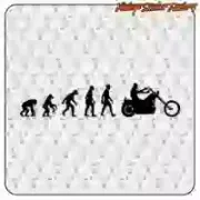 Custom-Motorrad-Entwicklung Aufkleber | Harley-Vinyl
