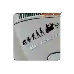 Autocollant évolution moto custom | Vinyle Harley