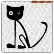 Pegatina de gato decorativa | Vintage Sticker Factory