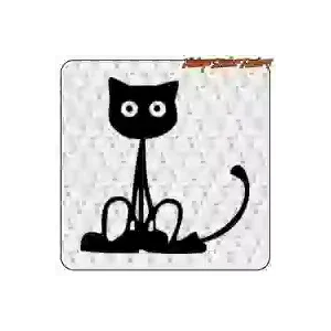 Sticker décoratif de chat | Vintage Sticker Factory